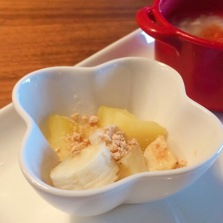 離乳食中期 さつまいもとバナナのきな粉和え レシピ 作り方 By Sato 楽天レシピ 離乳食中期 さつまいもとバナナのきな粉和え レシピ 作り方 By Sato 楽天レシピ
